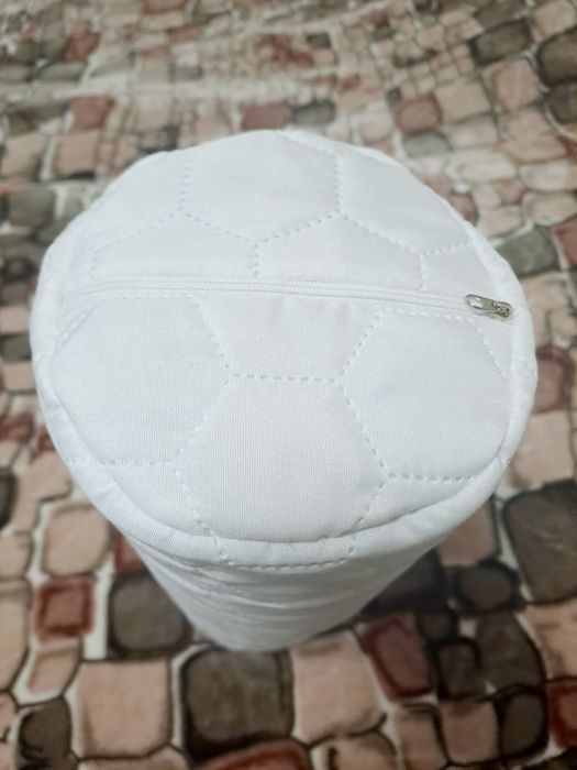 Валик 50на15 из гречневой лузги, Ортопедический, гипоаллергенный