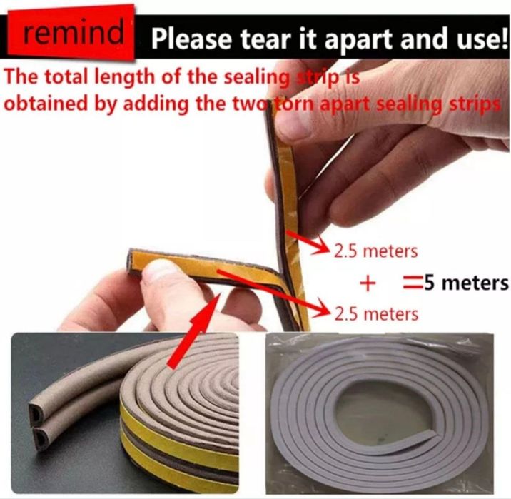 Уплотнитель для окон и дверей