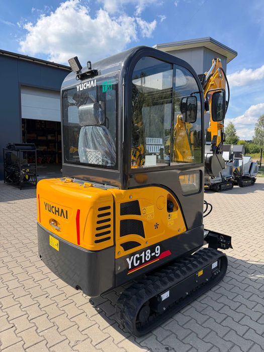 Nowa Minikoparka NEX Yuchai YC18-9 świetna jakość - gwarancja