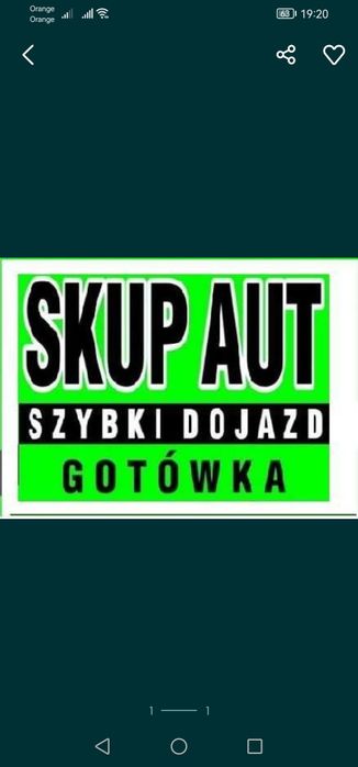 Skup Aut Kartuzy i całe Pomorskie