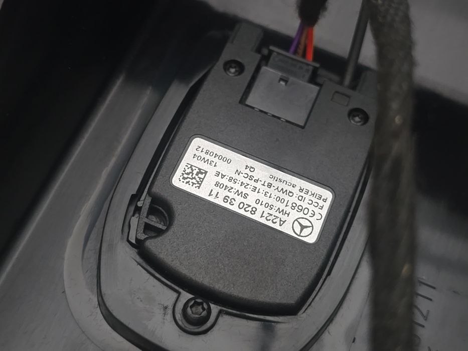 Mercedes W221 S-Class 2006- Módulo Bluetooth Telemóvel ORIGINAL OEM EPC