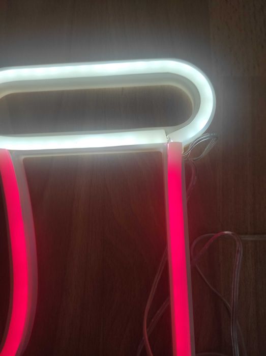 Led neon lampka na baterie lub usb