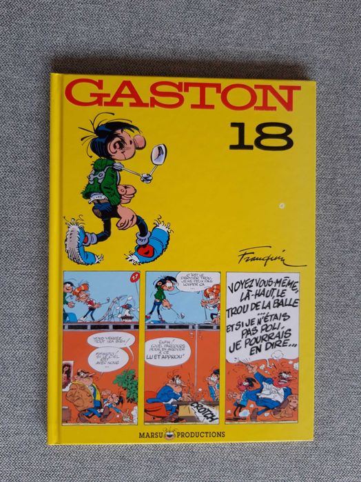BD Gaston Lagaffe tome 18 Edição "Fête du timbre GASTON"