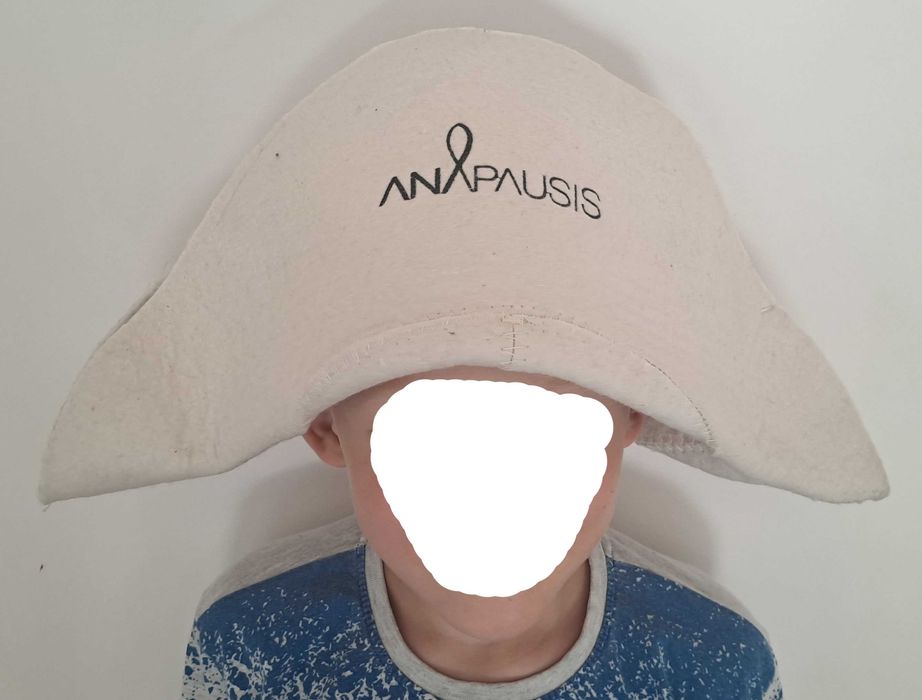 czapka do sauny, filcowa, różne wzory