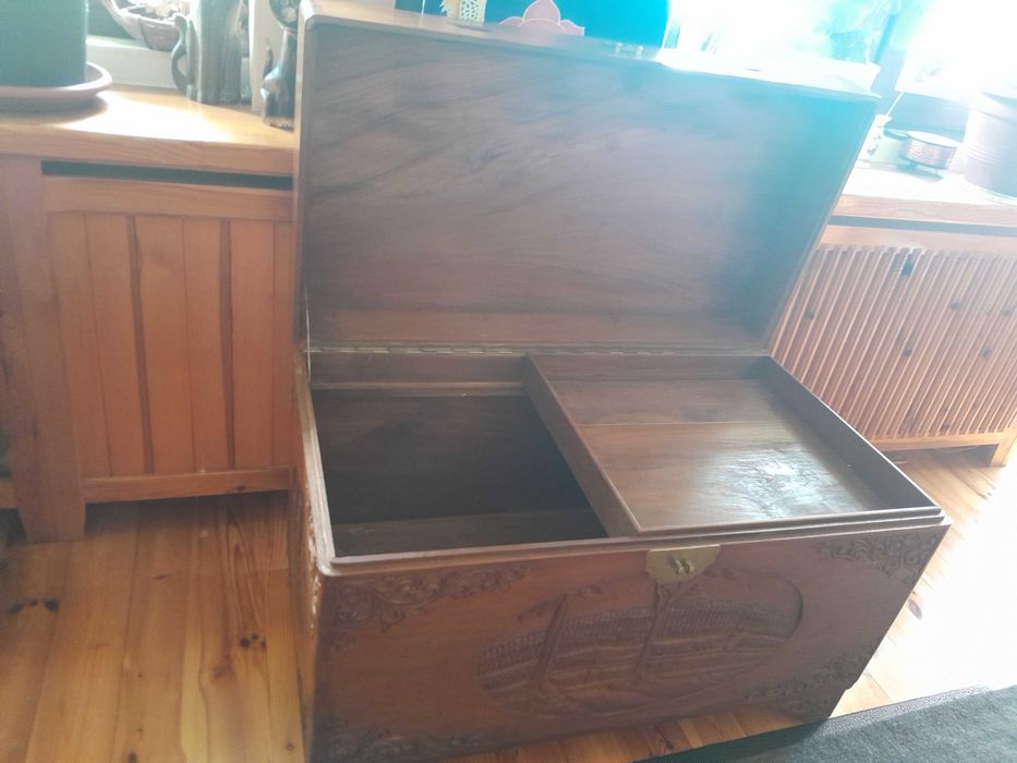 Skrzynia drewniana Indonezja