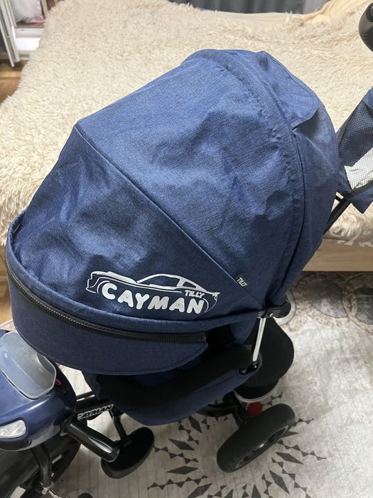 Велосипед триколісний TILLY CAYMAN  з батьківською ручкою