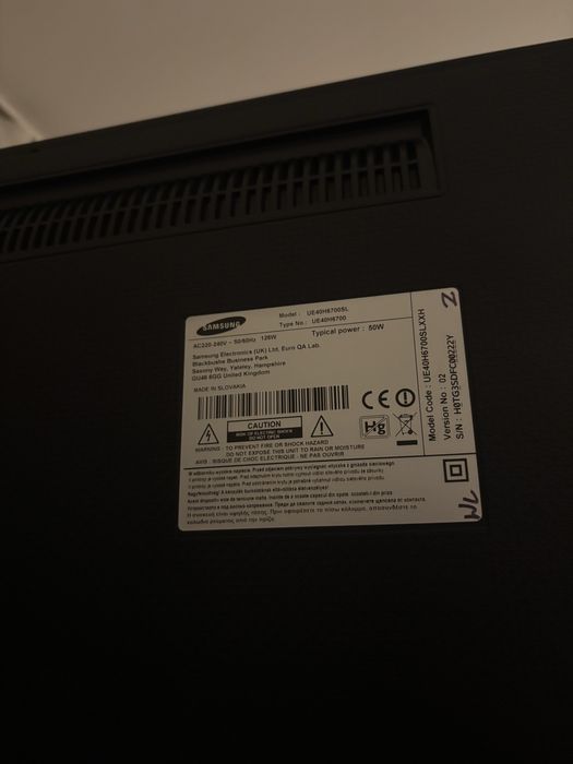 Samsung Smart TV 40 cali UE40H6700SL | WiFi | Pilot + nóżki