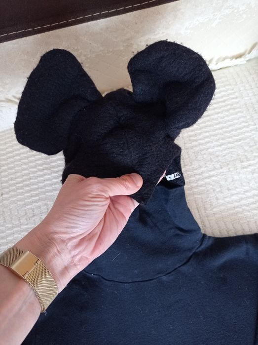 Czarna bluza myszka Miki