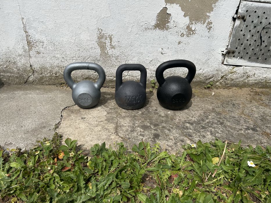Kettlebell żeliwny