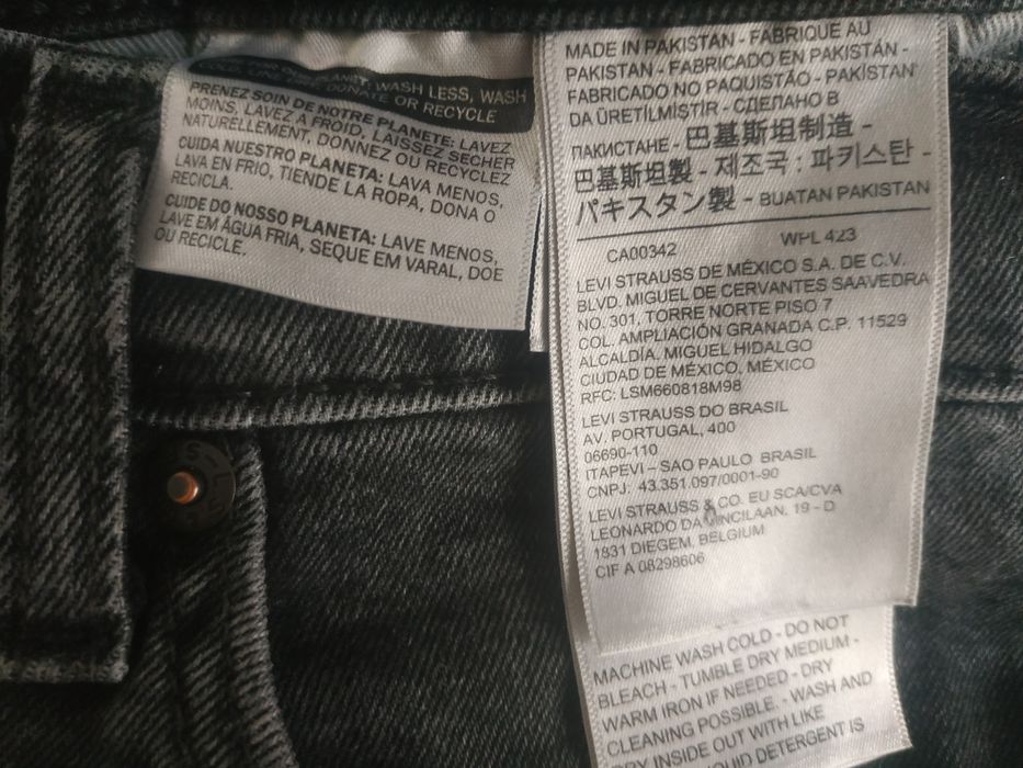 Джинсы Levis 511 Premium W38 L32 Оригинал