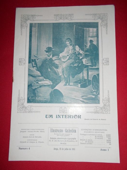 11 Revistas "Illustração Catholica" Anos de 1913 a 1918.