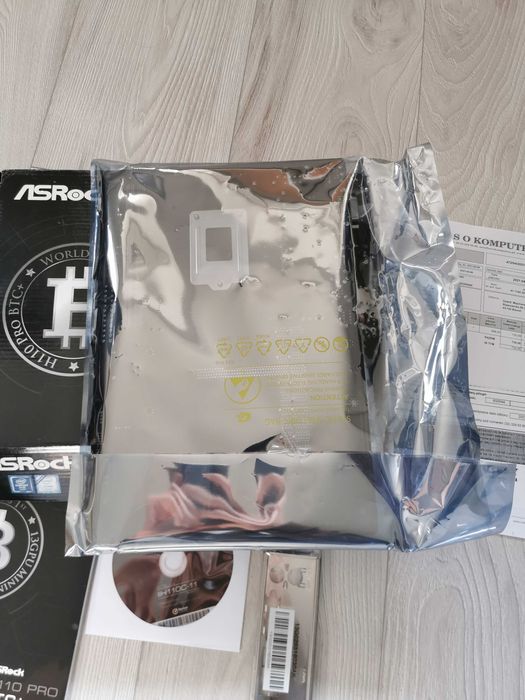 Płyta główna ASRock H110 PRO BTC+ nowa nieużywana, gwarancja!