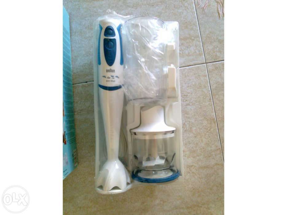 Varinha Magica Braun 400w com vários acessórios