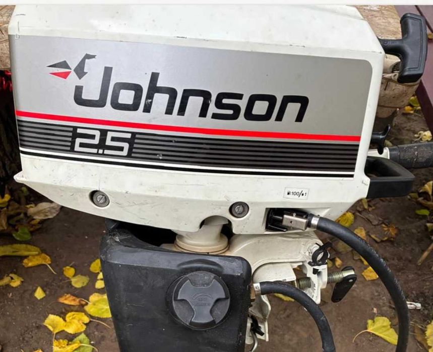 Човновий двигун 2.5 johnson