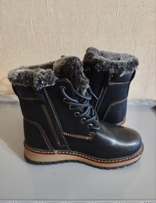 Зимові ботинки черевики хлопчик, 27 р.