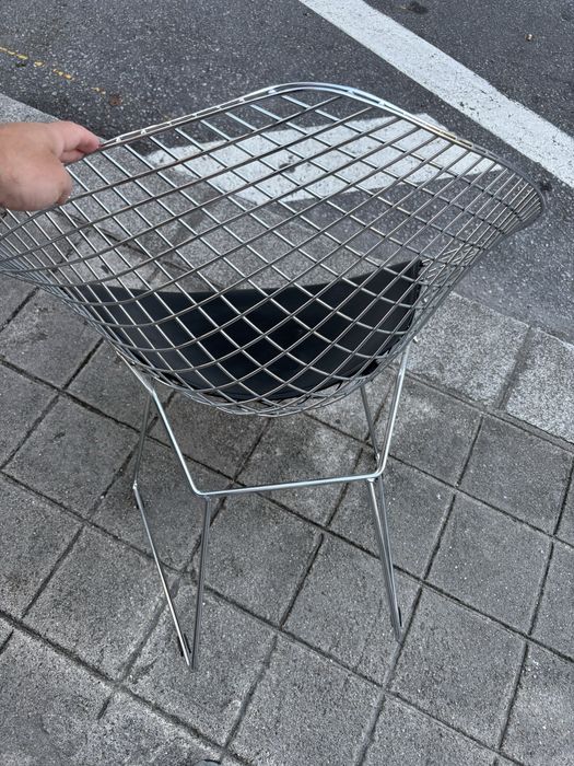 Cadeira designer Diamond metálica