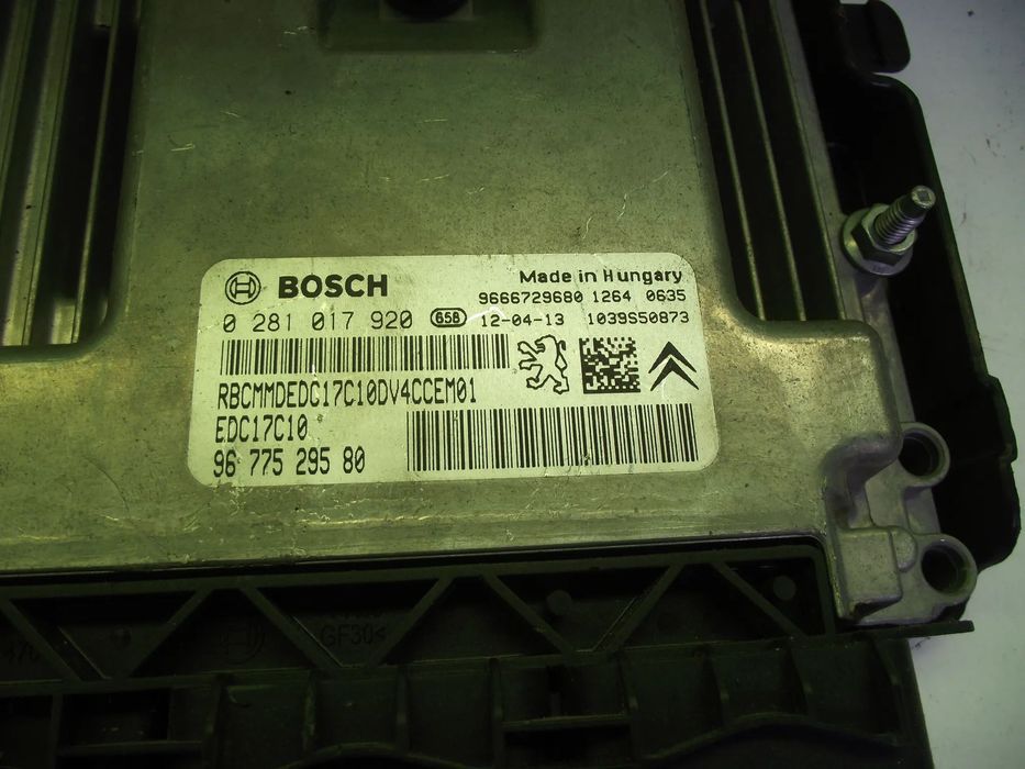 Centralina de Motor Ecu Peugeot 208 1.6 Hdi - 2012 / 2015