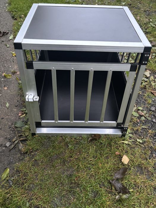 Klatka aluminiowa do transportu zwierzat