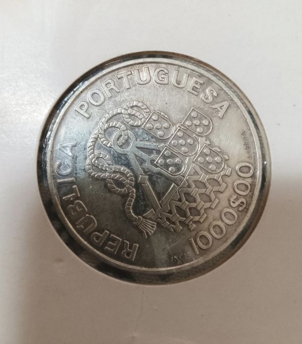 Moedas em Prata comemorativass