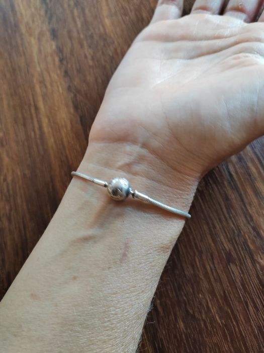 Pulseira Pandora Moments prata 925 – 16 cm