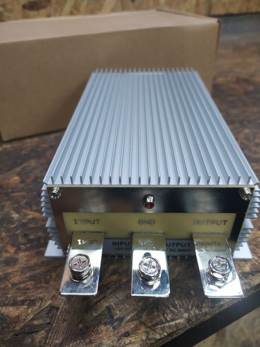 12 на 24 В, 40 А Підвищуючий DC-DC перетворювач напруги 960 Вт