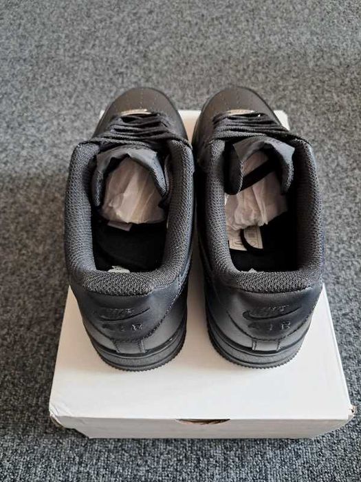 Buty meskie Mokasyny Nike_ Air_ Force_ 1_ Low '07_ Black R.45