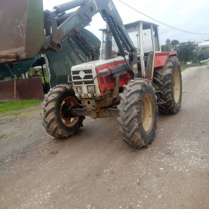 Trator steyr 130. Cavalos 4x4