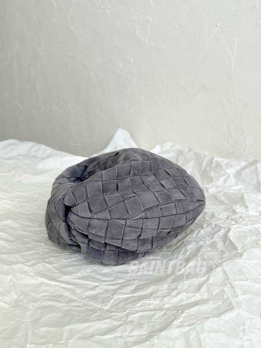 Под заказ сумка Bottega Veneta Jodie mini Ботега джоди мини замш серый