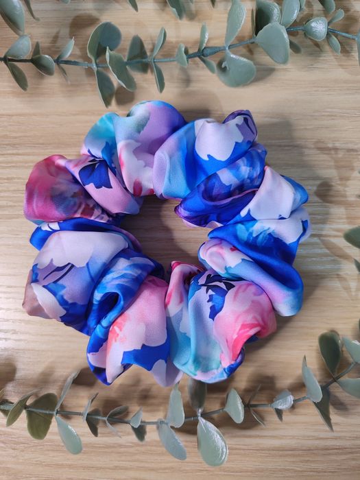 Scrunchie do włosów Standard Hortensja