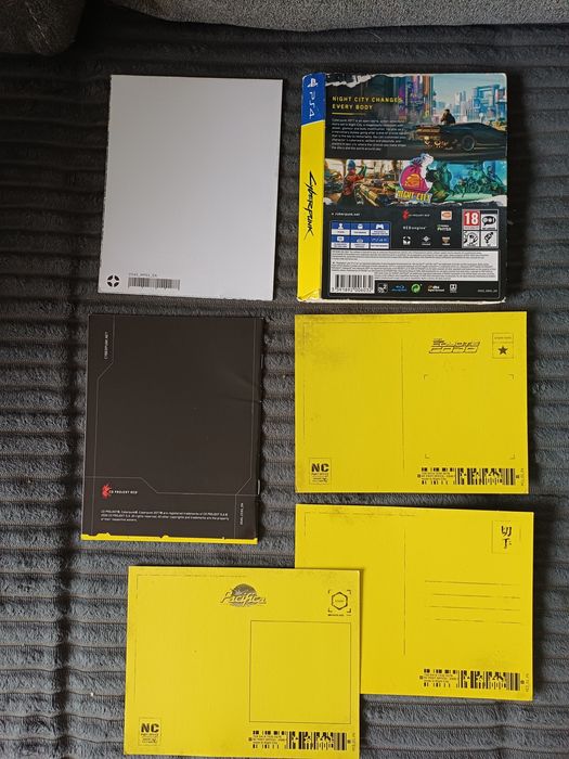 Ps4 Cyberpunk 2077 kartonik