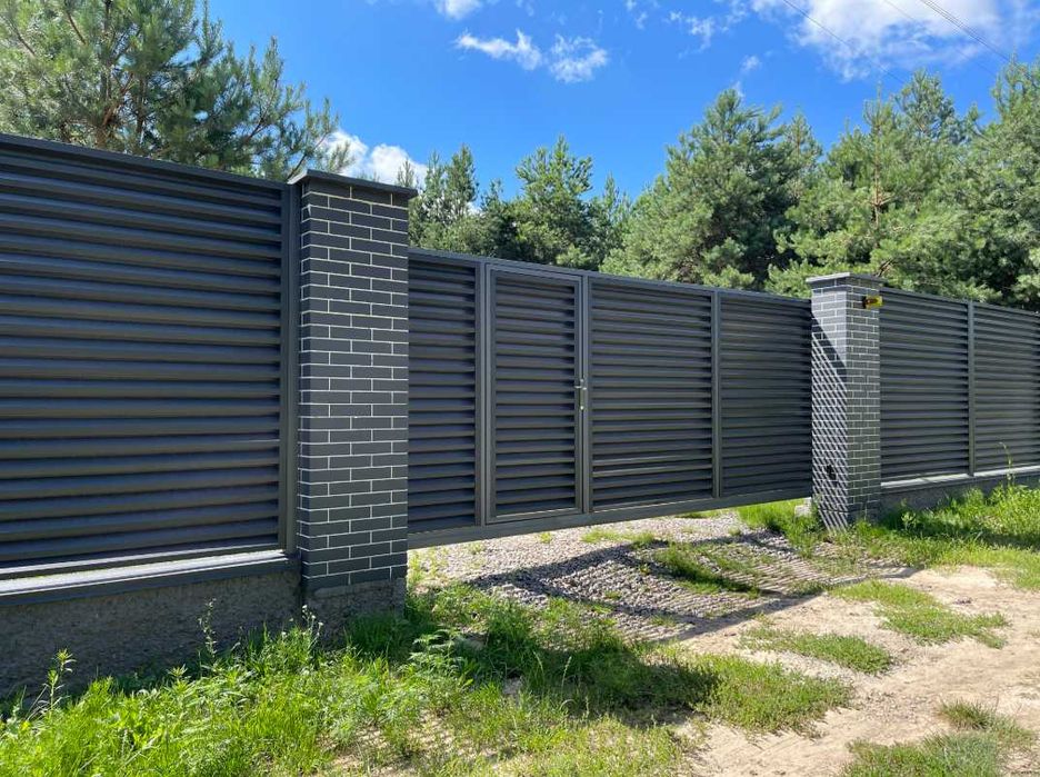 Сдвижные ворота, Откатные ворота, Ворота под профлист, Каркас