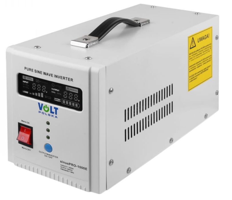 Інвертор Volt Sinus Pro 1000E 1000VA/700W + акамулятор AGM 12V 100Ah