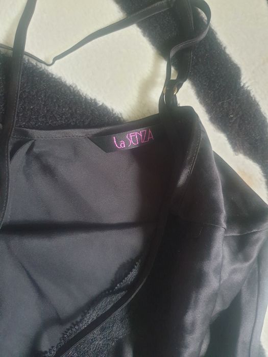 Szlafrok i Body z jedwabiu La Senza S,XS.