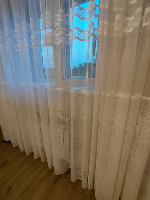 тьль біла жакардова основа