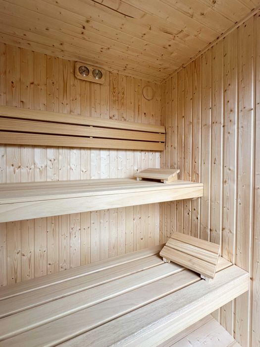 Sauna ETERN - 4 osobowa sauna ogrodowa, piec 7 kw, Harvia | Producent