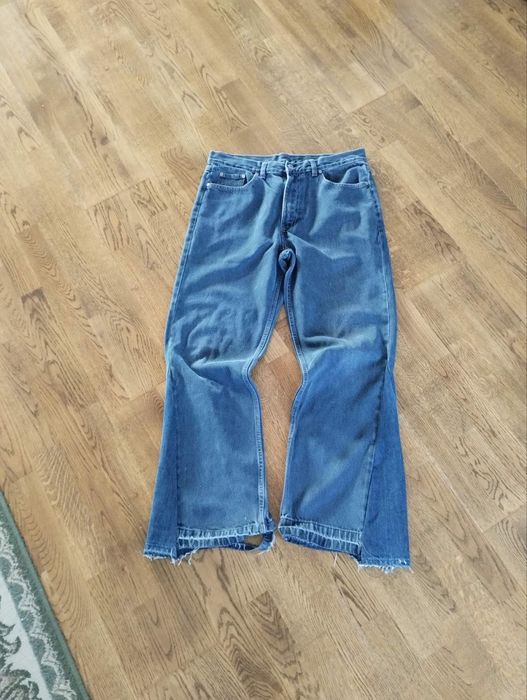 Джинси кльош кастом