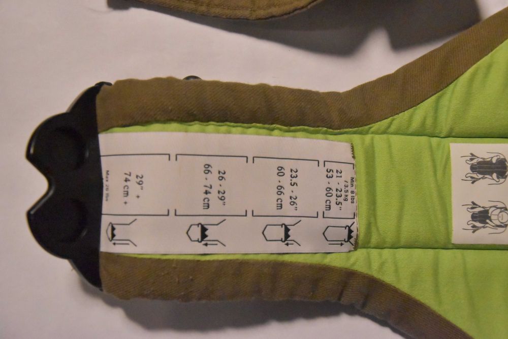 Nosidło BabyBjorn Active zielone