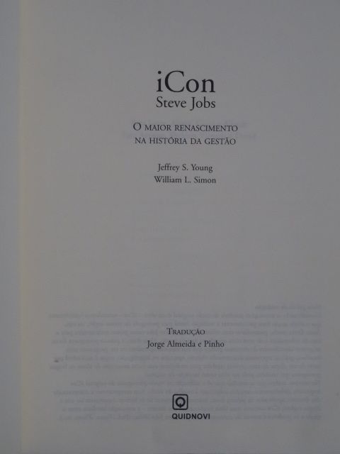 iCon - Steve Jobs de Jeffrey S. Young