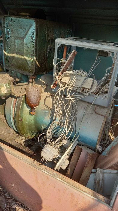 Продам трёхфазный дизельный генератор,на лафете