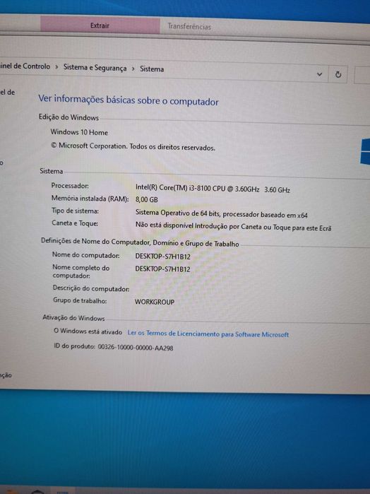 PC Gaming i3 8100 - 1TB