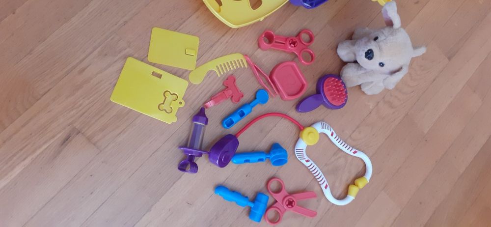 Kit veterinário para brincar