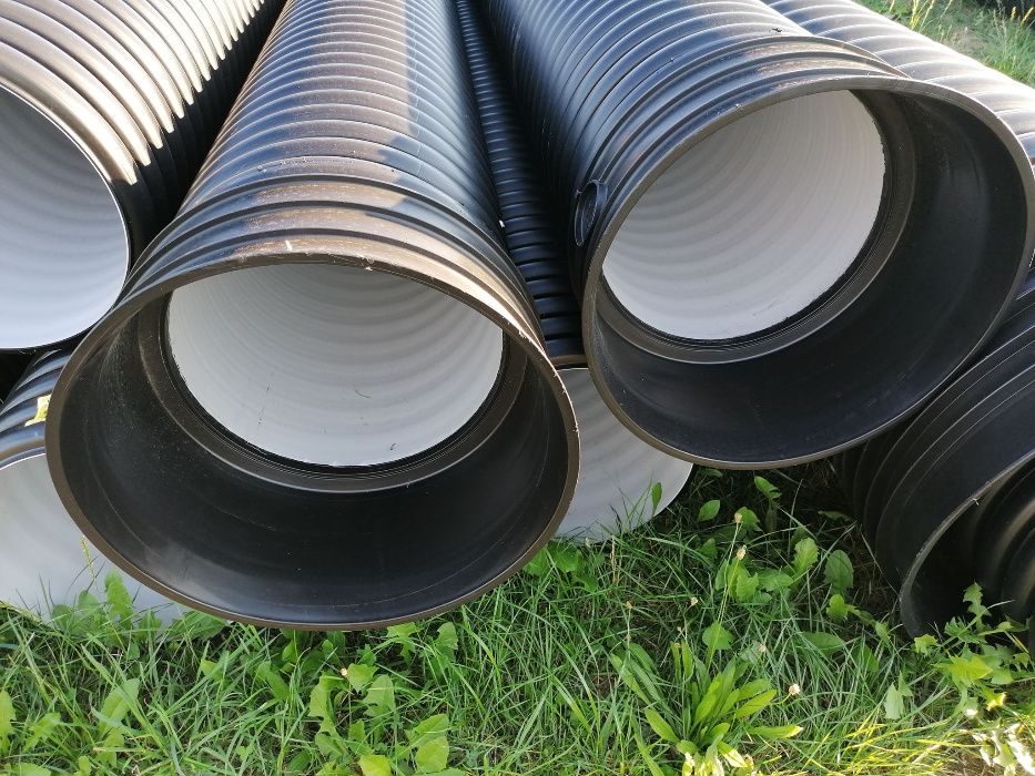 Rura KARBOWANA fi 200 SN 8 przepusty RURY PP 300 400 DROGOWA 500 600