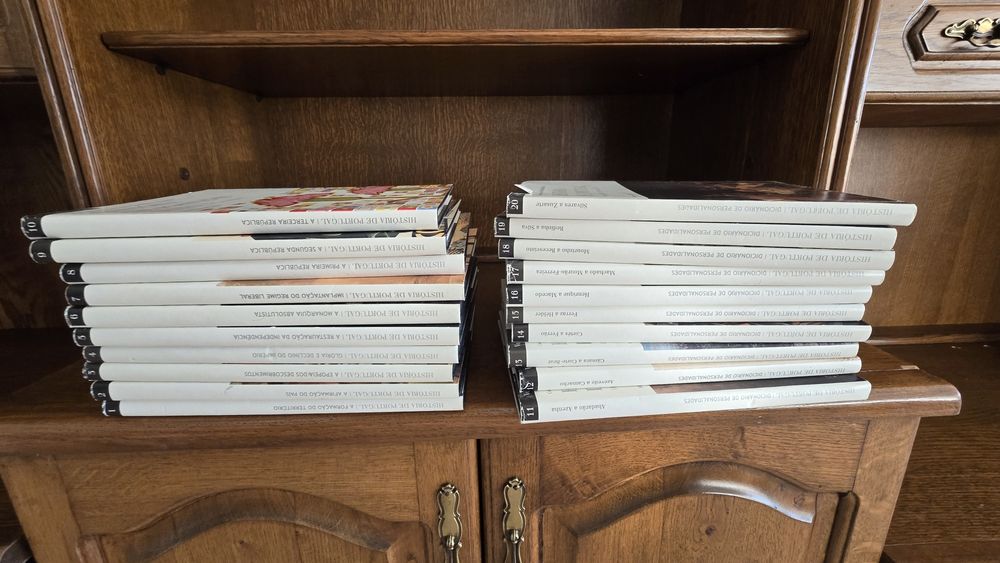 Coleção completa história de Portugal