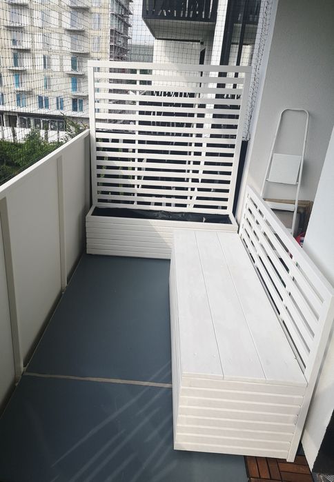 Wykończenie wyposażenie tarasów balkonów