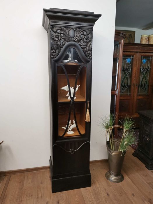 Dębowy słupek witryna biblioteczka 947/2026
