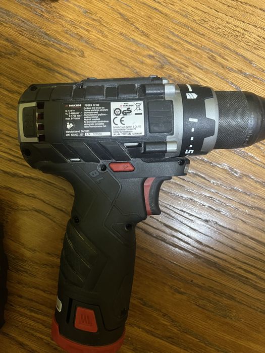 Шуруповерт parkside 12v безщітковий