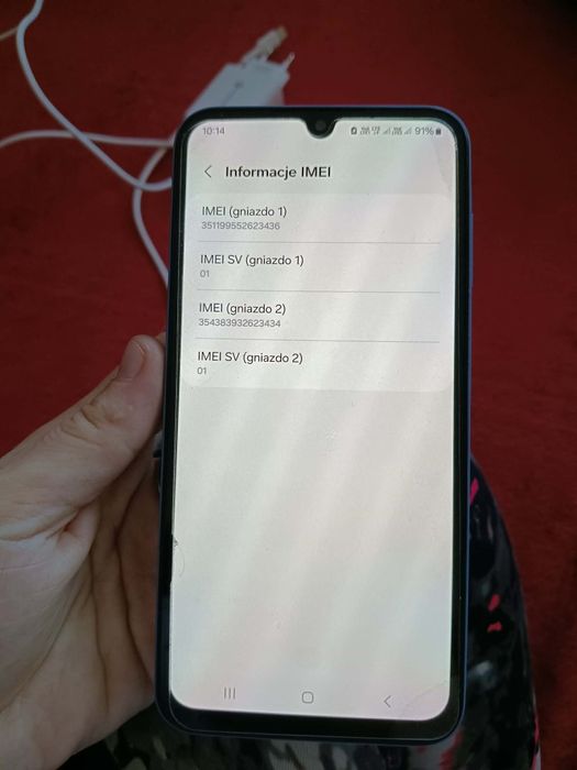 Sprzedam nowy telewon samsung  A 15 s