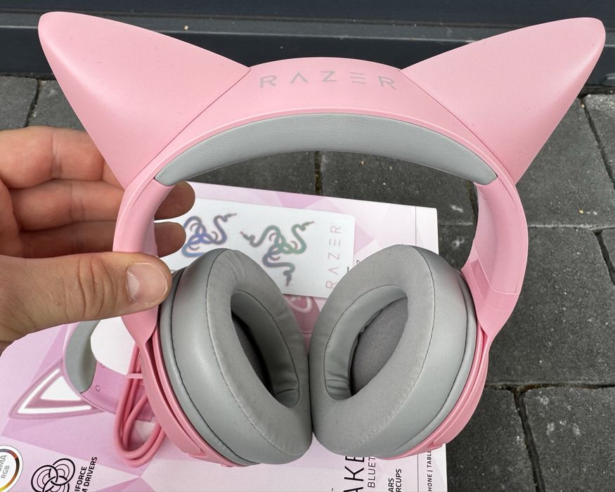 Słuchawki RAZER KRAKEN KITTY BT w bardzo dobrym stanie