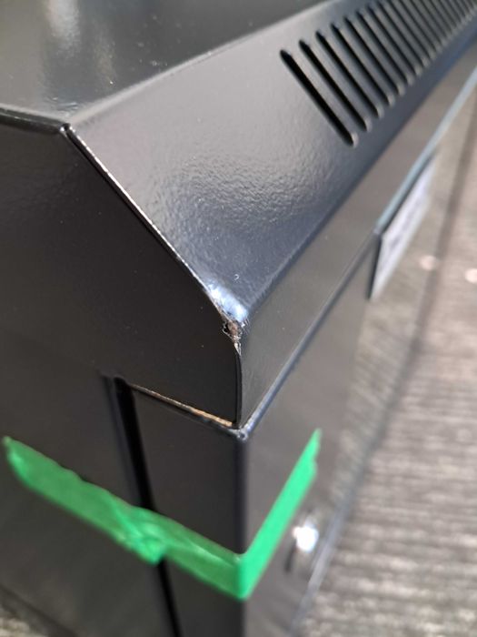 4 | Szafa wisząca RACK 10'' 4U, 300mm, S-Line, czarna | Z Defektem