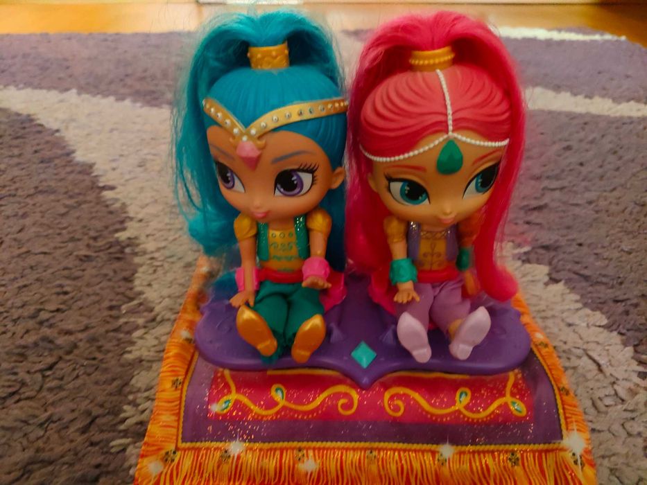 shimmer i shaine grająca zabawka latający dywan na baterie